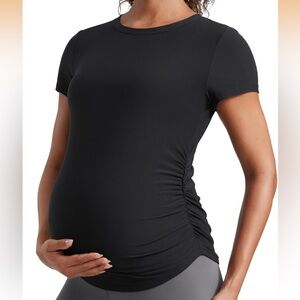 CRZ YOGA Cloudweight Maternity Shirt - size Small